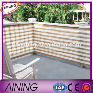 Brown Strip Patio Porch Balcony Privacy Netting