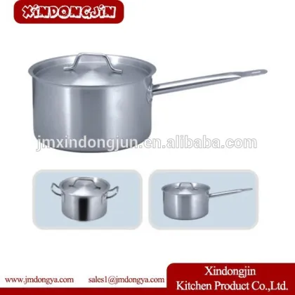 YK03A-120 Deep milk boiling pot/stainless steel sauce pan/stainless steel milk pot