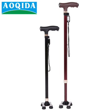 High-Quality Customized Telescopic Retractable Aluminum Alloy Walking Stick for Seniors (2024)