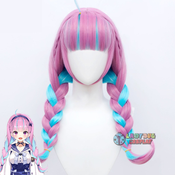 Vtuber Aqua Ch. Minato Aqua Wig