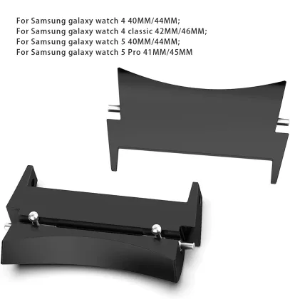 Quick Release Spring Band Adapter for Samsung Galaxy Watch 4 & 5 - Stainless Steel Metal Connector
