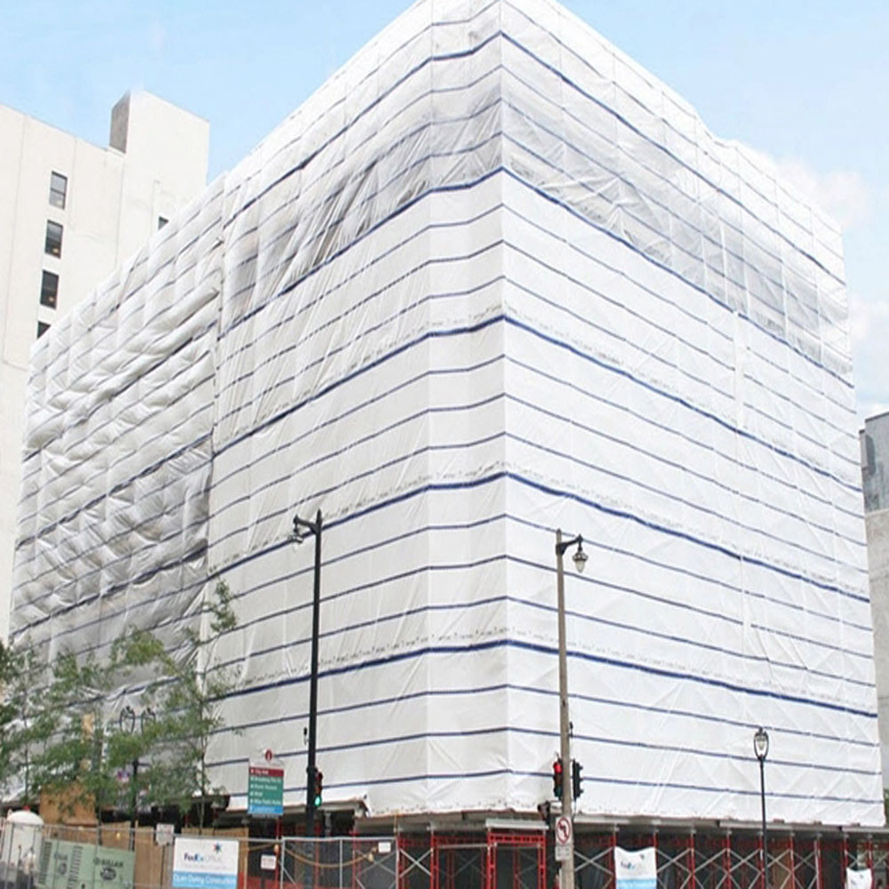 Transparent Tarpaulin Building Scaffolding Protection Cover