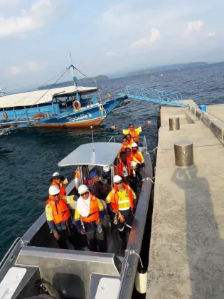 CE Certified 8m Aluminum Passenger Diving Boat Ship