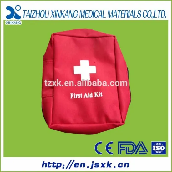 CE/ISO13485/FDA wholesale travel fao first aid kit with contents first aid bags
