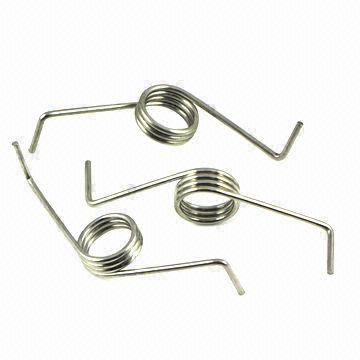 Color Plated Torsion Springs, Precision Spring Manufacturer, 0.08 to 10mm Wire Diameter