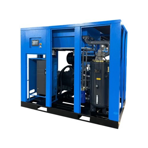 คอมเพรสเซอร์แบบสกรูสองขั้นตอนที่เป็นมิตรต่อสิ่งแวดล้อม