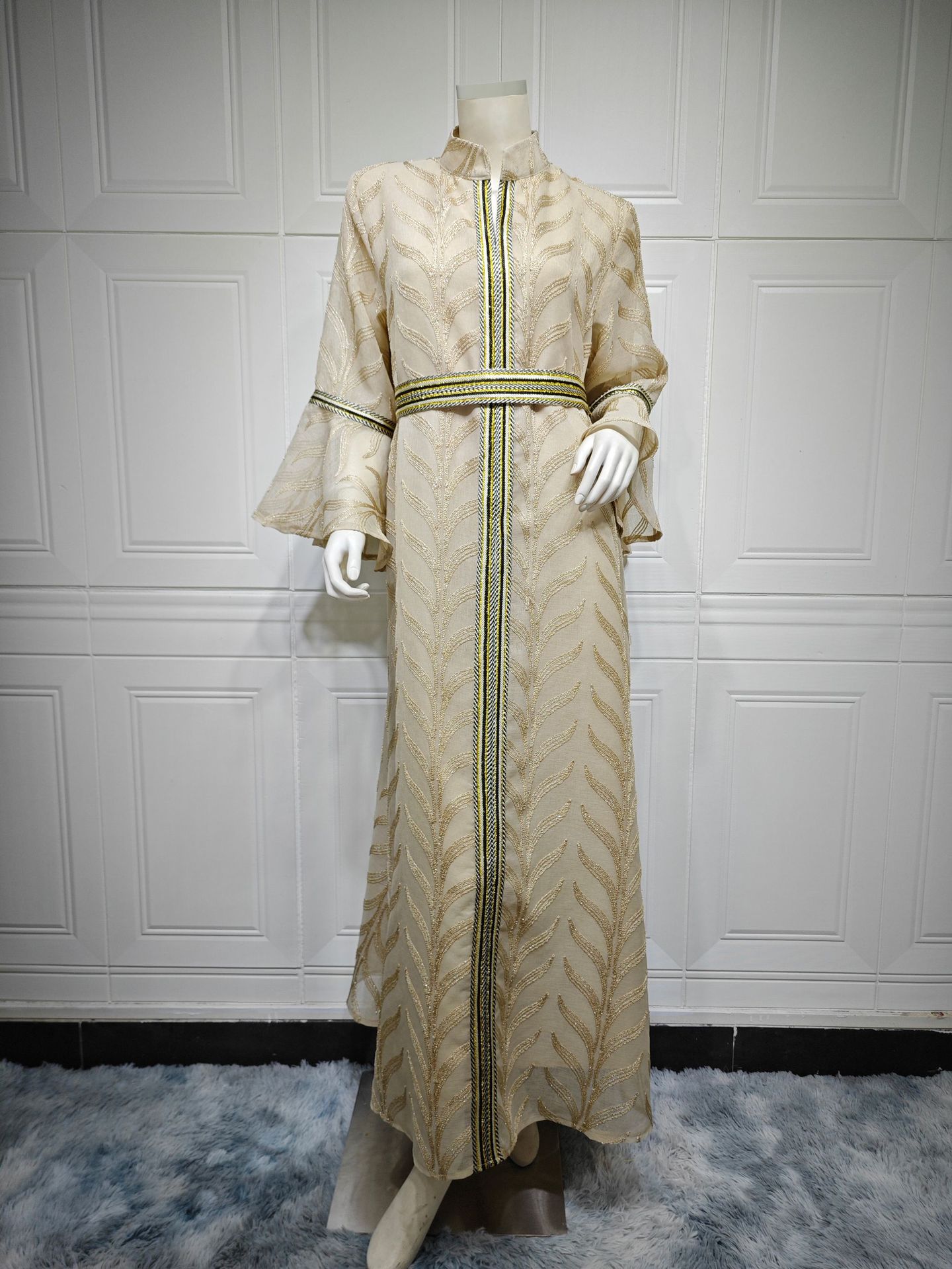 Muslim Abaya Dress AB401 (11)