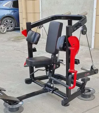 plate loaded strength fitness arm curl machine