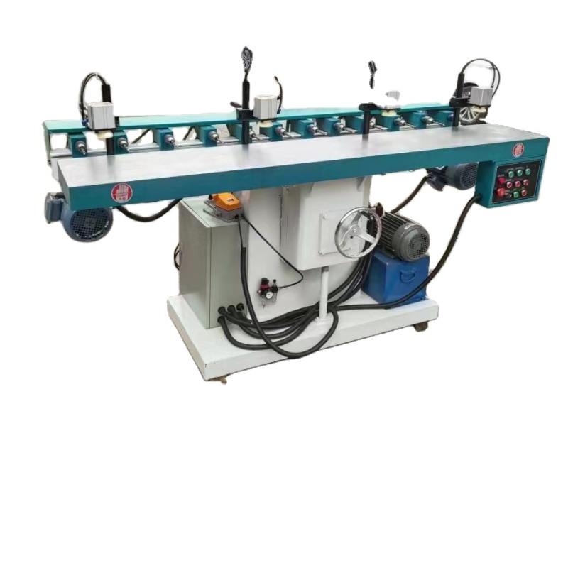 Multi-Spindles Horizontal Woodworking Furniture Drilling and Boring Machine