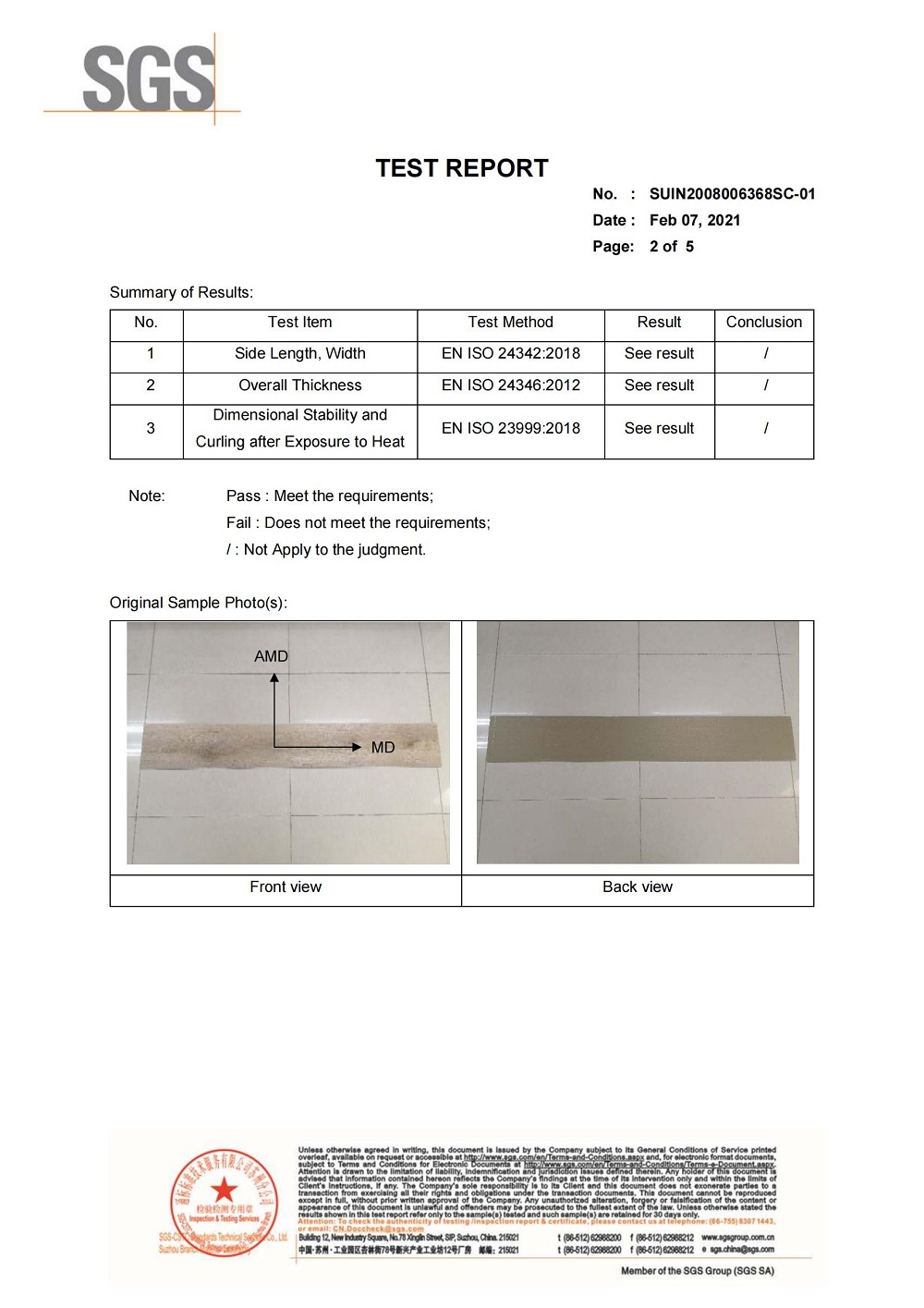 Flooring Size Test Report_01