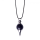 Beautiful Pendulum Dowsing Chakra Pendant with Chain Natural Gemstone Energy Healing Crystal 18MM Balls Point pendant