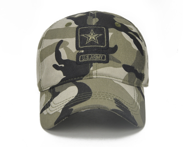 Camo Printing Patch Jacquard Adult  Golf Cap