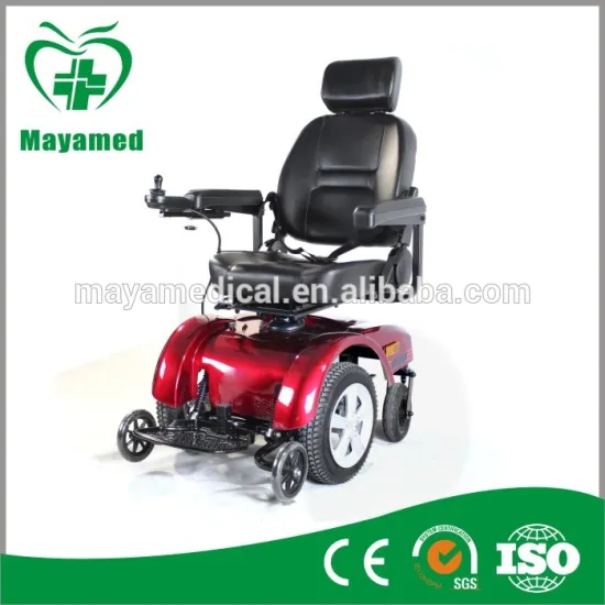 MY-R107 Outdoors Deluxe power electric wheelchair with folding back & footrest