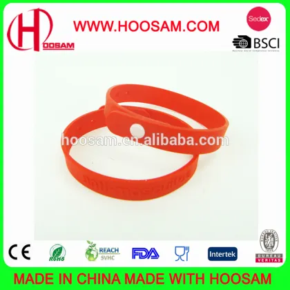Wholesale silicone Anti-mosquitoes/Mosquito Repellent Bracelet/anti mosquito wristband