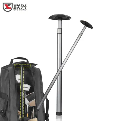 golf bag telescopic support rod