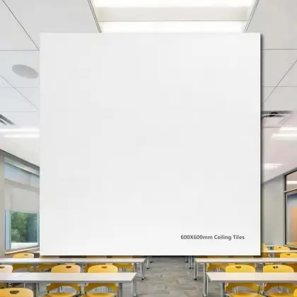 Mineral Wool Ceiling Rock wool Acoustic Ceiling tiles