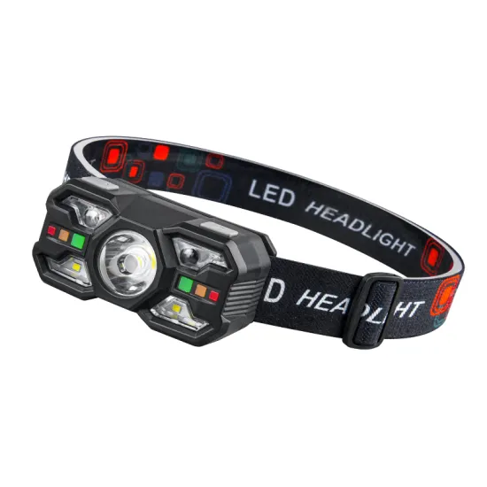 New Cheap LED Rechargeable Lithium Battery Headlamp with Red Light