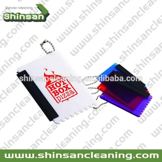 2016 hot selling ice scraper with key ring/mini ice scraper with keychain/key ring snow scraper