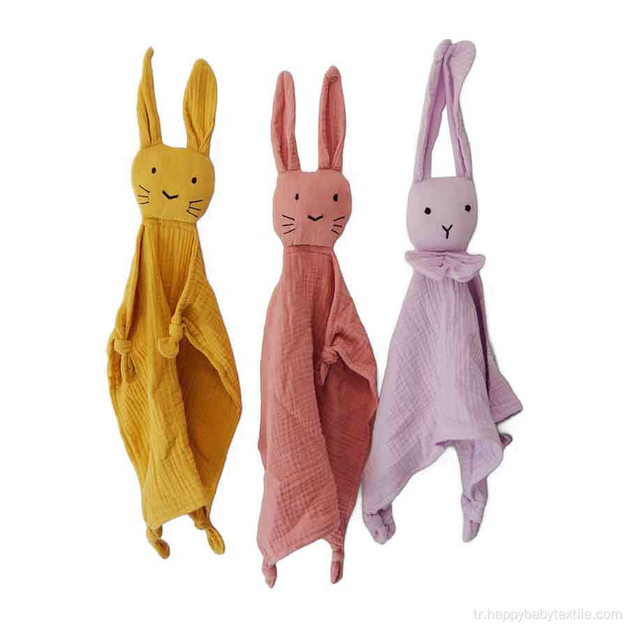 Pamuklu bebek muslin yorgan