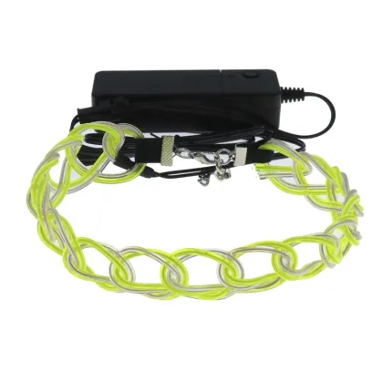 Hotsale EL Wire Glow Up Necklace - Light Up Party Glow Necklace