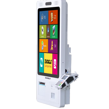 21,5 Zoll kapazitiven Touchscreen-Self-Service-POS-System-System-System-System