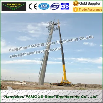 Substation Frameworks Wind Power Towers Industrial Steel Buildings Tubular Towers