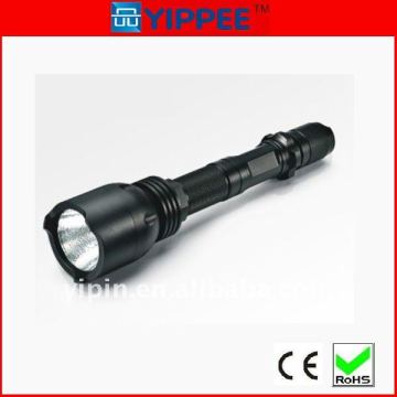 Tactical Cree led torch, rechargeable led flashlight