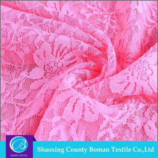 Wholesale fabric Latest design Wholesale Knitted lace fabric in rolls
