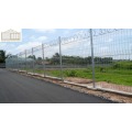 Valla de malla superior enrollable galvanizada BRC