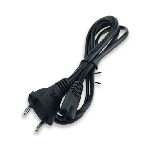 EU Plug 2 prong AC Power Cord