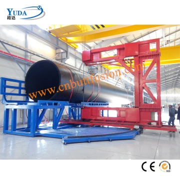 hdpe boru ve bağlantı parçaları için plastik kesme makinesi