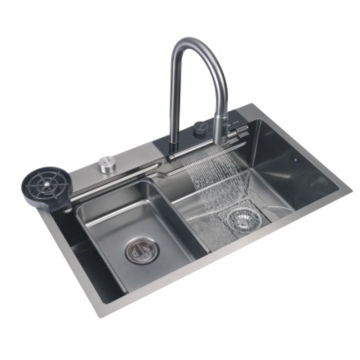 Phụ kiện bồn rửa bát lớn bằng thép không gỉ