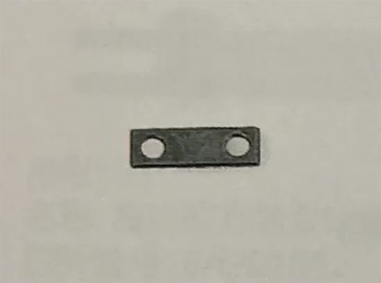 Weaving loom locating plate BA210636