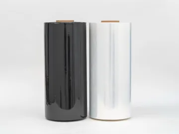Pure material LLDPE stretch film