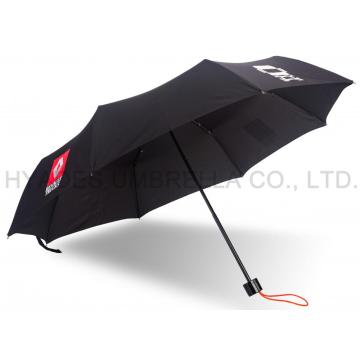 Parapluie pliant promotionnel compact de marque personnalisée 3