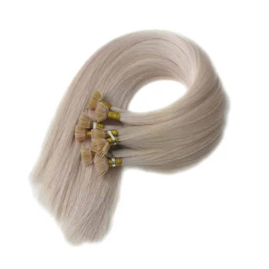 Harmony Factory Wholesale 18 Inch 11A Double Drawn U V I Flat Tip Hair Extensions 100 Remy Human Hair Extension Flat Tip