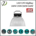 0-10v dimmable 150W UFO οδήγησε υψηλό φως κόλπων