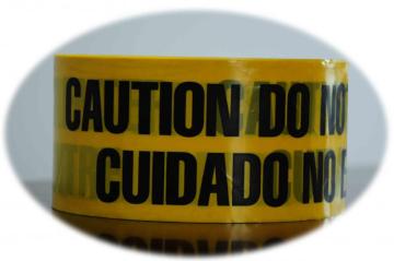 Printed Caution Tape