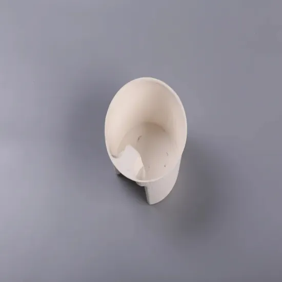 Disposable biodegradable sugarcane bagasse salad bowl