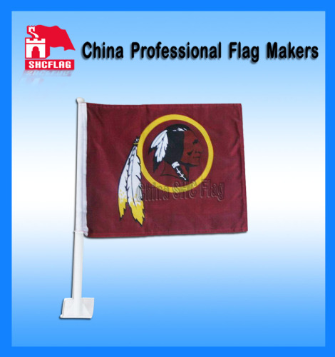 Custom Logo Knitted Polyester Sport Car Flags (CF-PC_017)