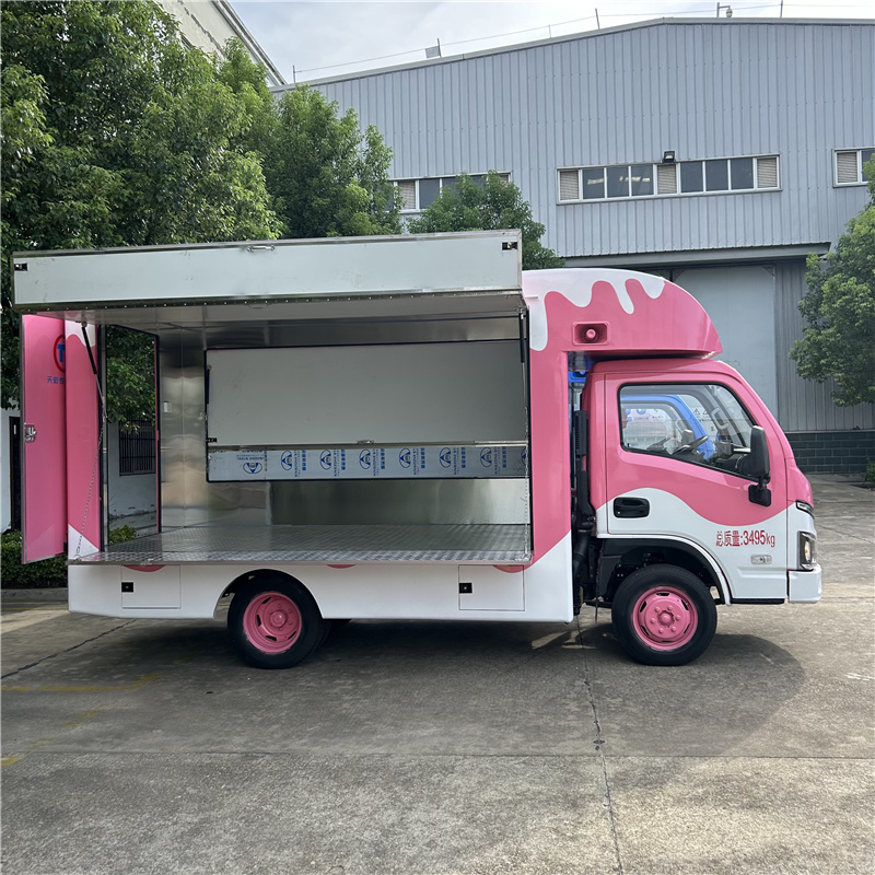 mobile soft serve ice cream truck