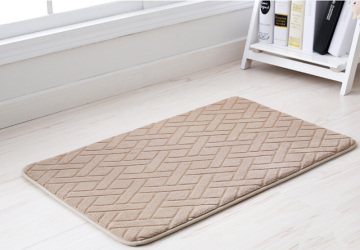 Polyester Flanel Carpet Bathmat
