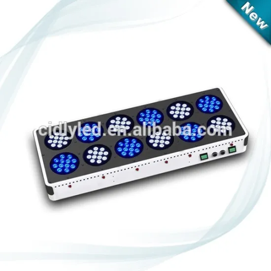 CIDLY LED 12 Special White and Blue design aquarium fixture 3 watt led coral reef used led aquarium lights with factory price