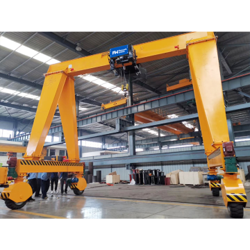 Low Price Moveable Gantry Crane: 20t 25t 30t Single Girder Crane