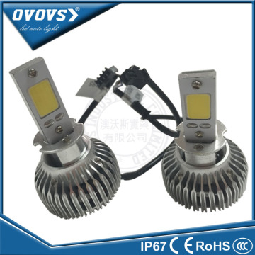 OVOVS aluminum housing car led headlight 12 volt h3 led light 24w for auto cars