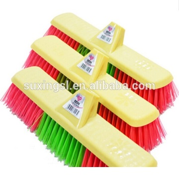 hard fiber household plastic floor broom brush