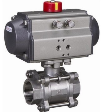High Quality Q611F Pneumatic Threaded Ball Valve