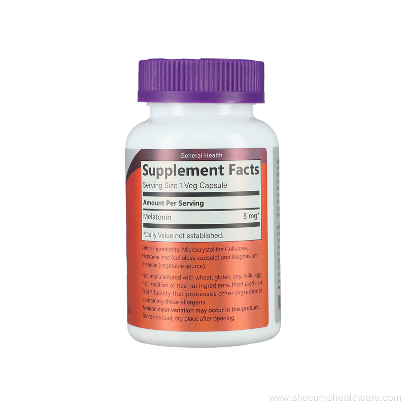 Melatonin Supplements Healthy Sleep Cycle Melatonin capsules