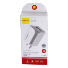 Custom Hanging Charger Data Cable Tuck Paper Boxes