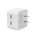 Portas duplas 35W Adaptador de energia USB-C PD